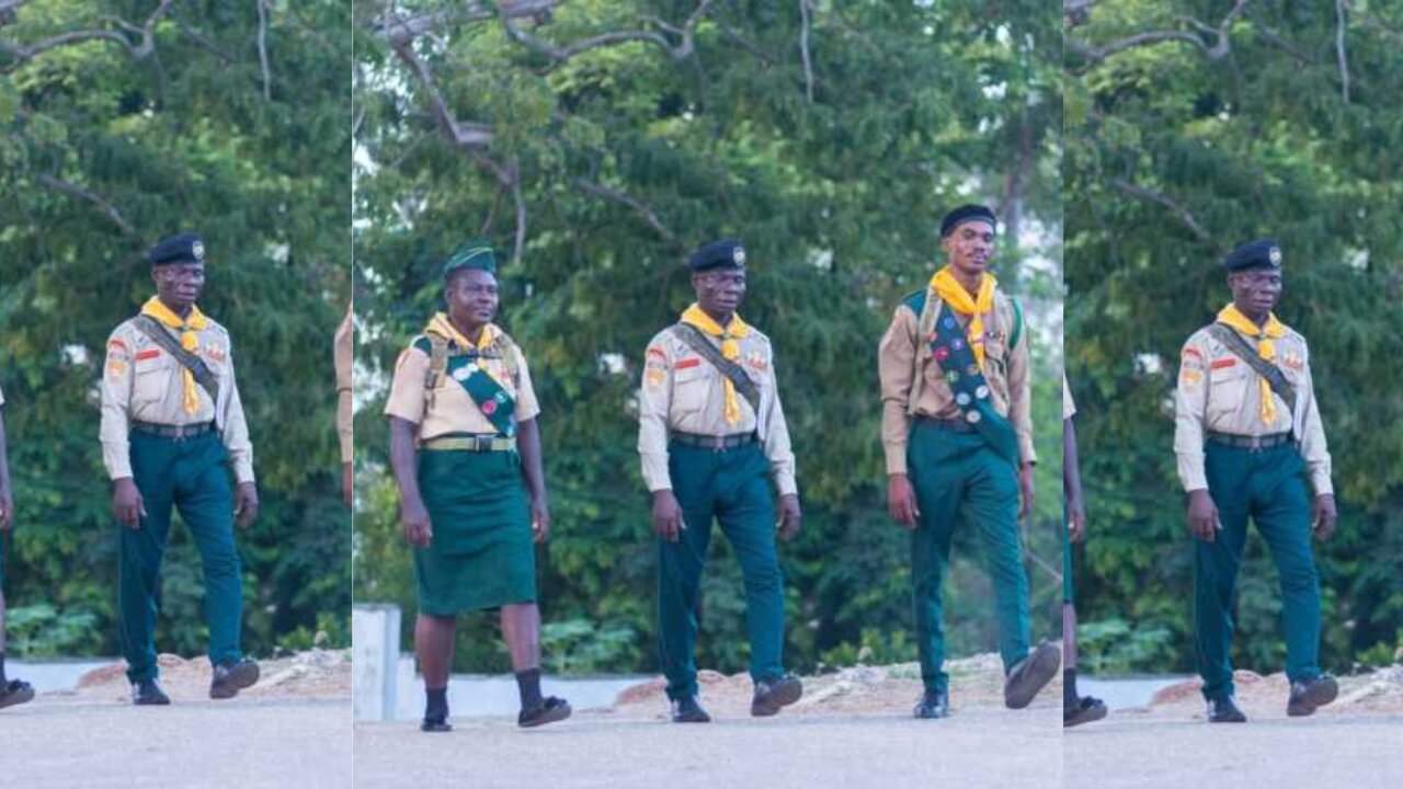 54 year old Ghanaian man sets record as he walks from Takoradi to Accra 1